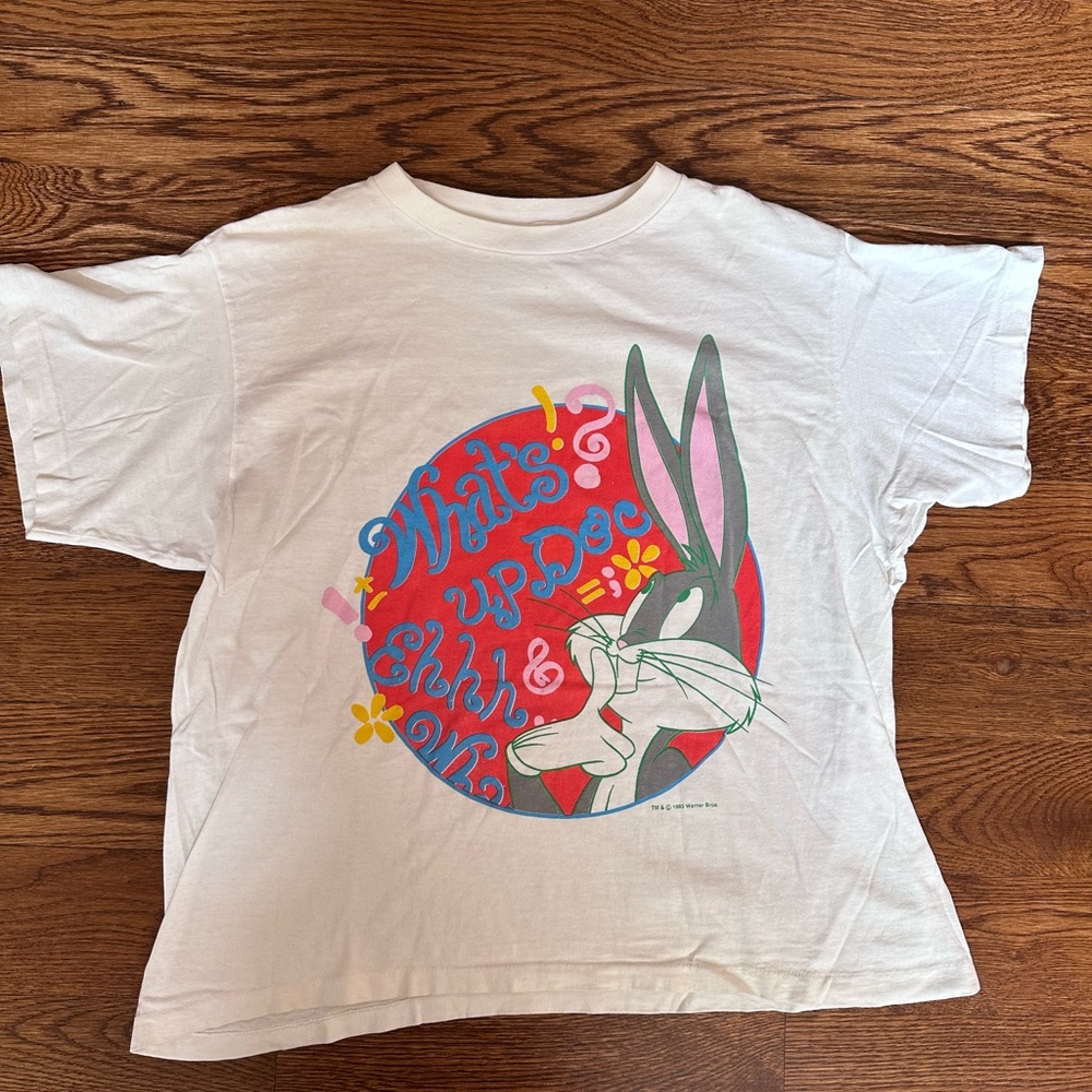 Vintage Flirts Bugs Bunny T shirt. Size 21 inches from pit to pit.